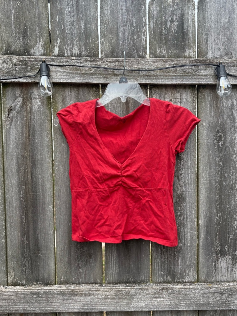 Brandy Melville Red Gina Top